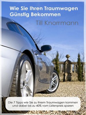 cover image of Wie Sie günstig an Ihren Traumwagen kommen